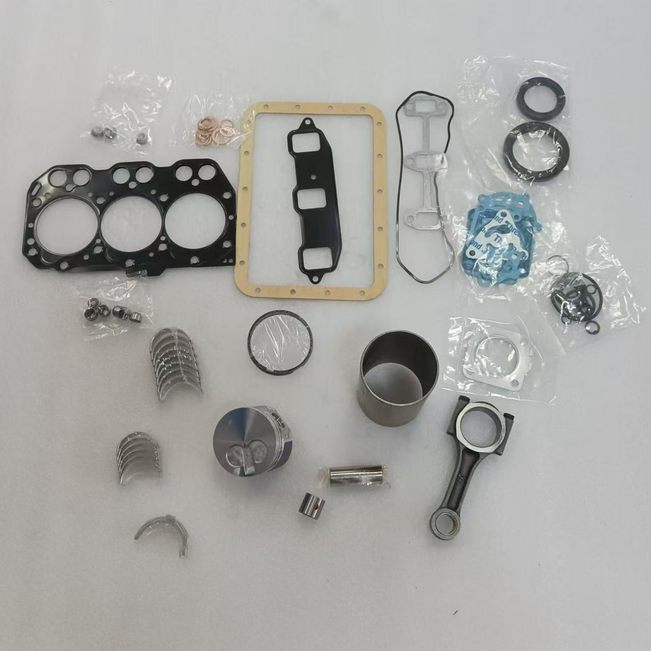 Rebuild Kit for Yanmar 4TNV98 3TNE74-GB2 3TNV98 Excavator Engine Spare Parts Liner Kit Cylinder Head Liner Kit
